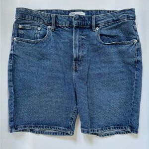 Zara Men's Classic Blue Jean Shorts
